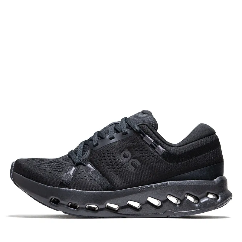 energy returning Traction Optimized Grip Women's On Cloudsurfer 2 - Black/Black