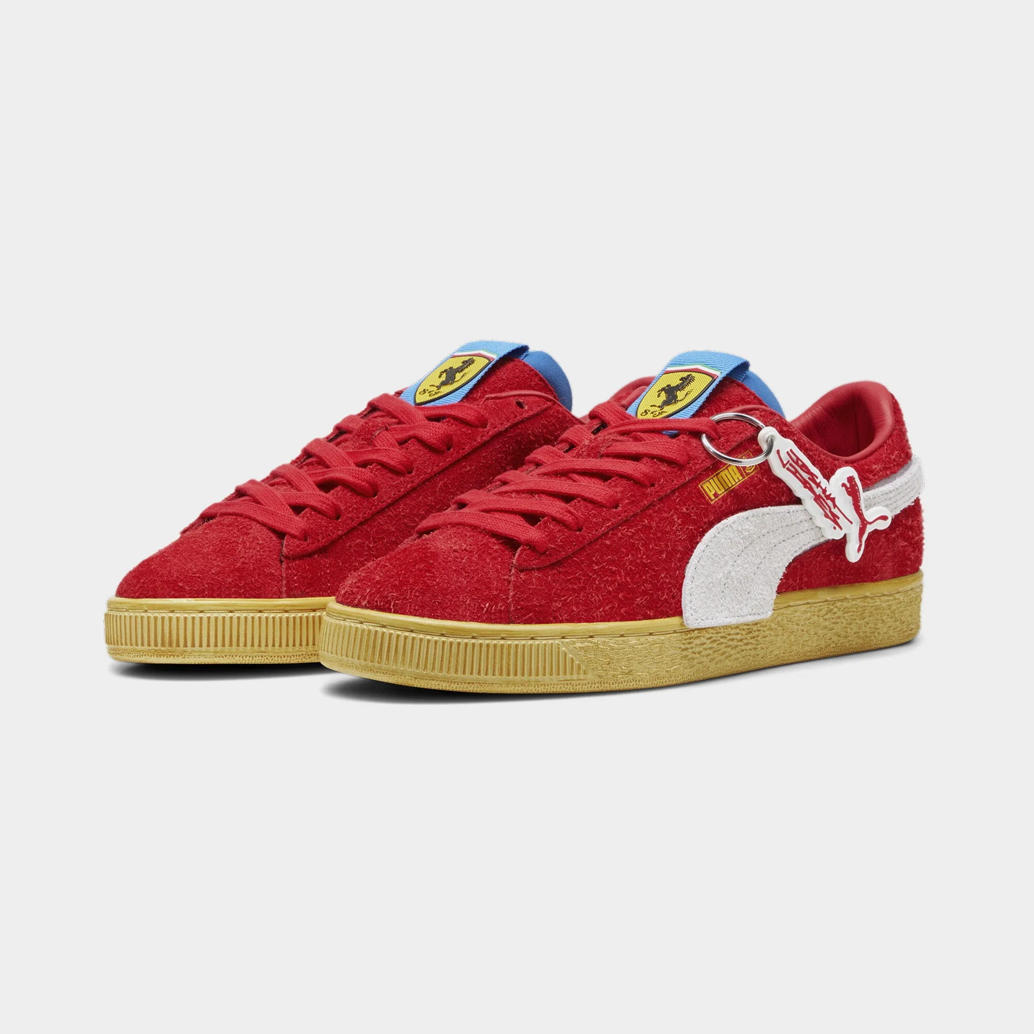 PUMA x Scuderia Ferrari x Joshua Vides Suede / Rosso Corsa Pace Ready On The Move