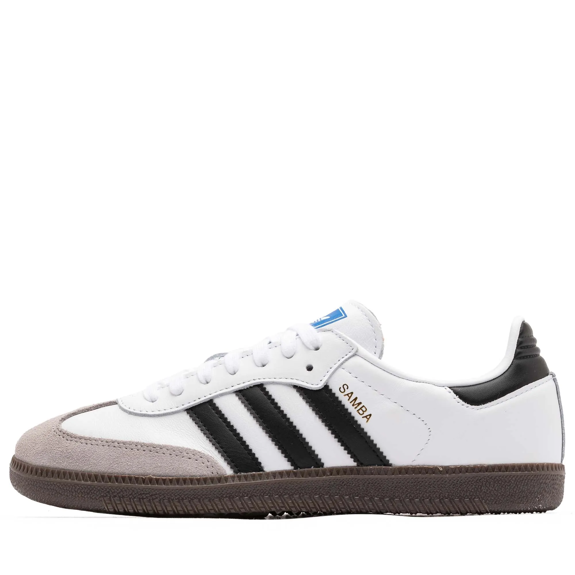 Adidas Samba OG - Cloud White/Core Black/Gum Hydrophobic Upper Treatment Dual Layer Foam