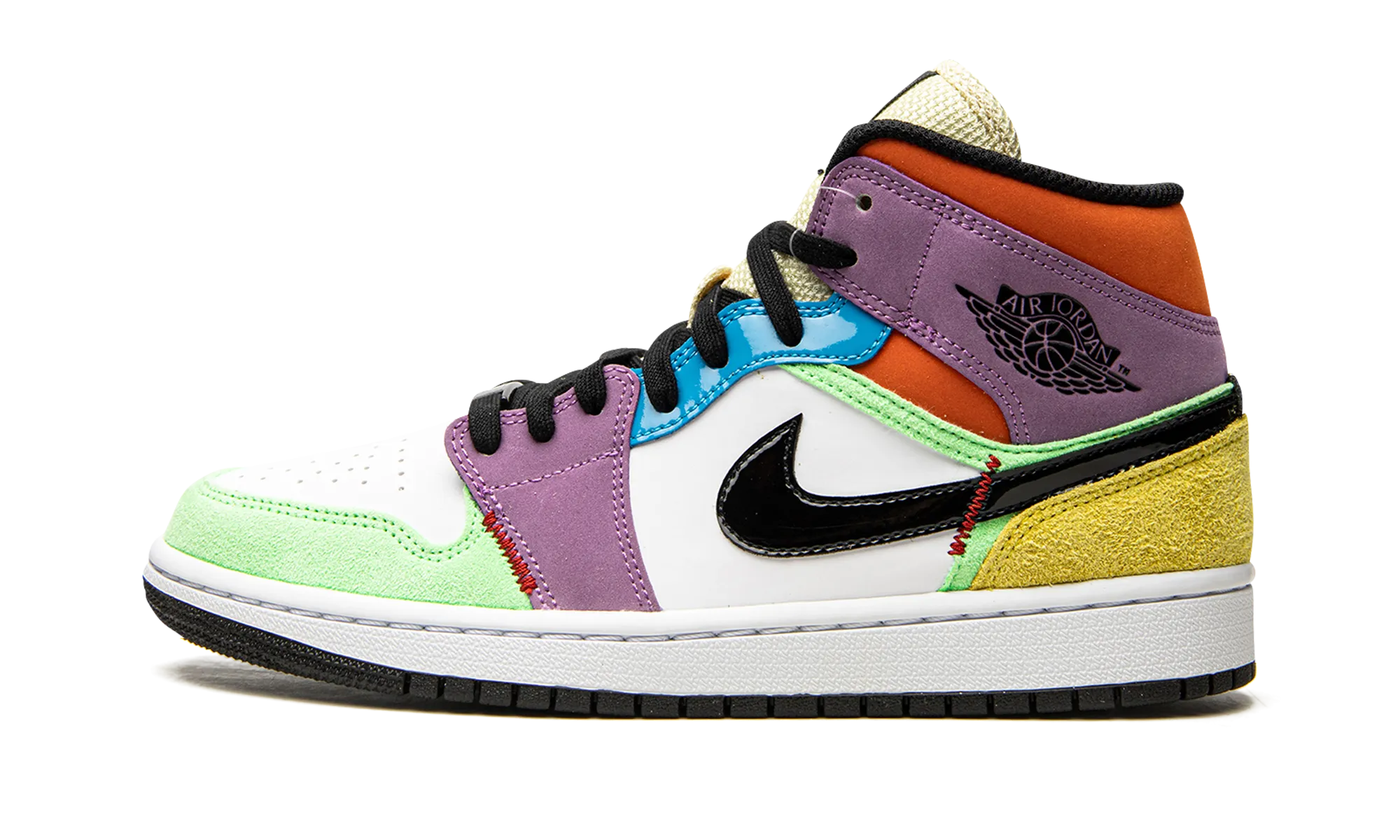 Air Jordan 1 Mid SE WMNS "Lightbulb" Smart Performance Running Friendly