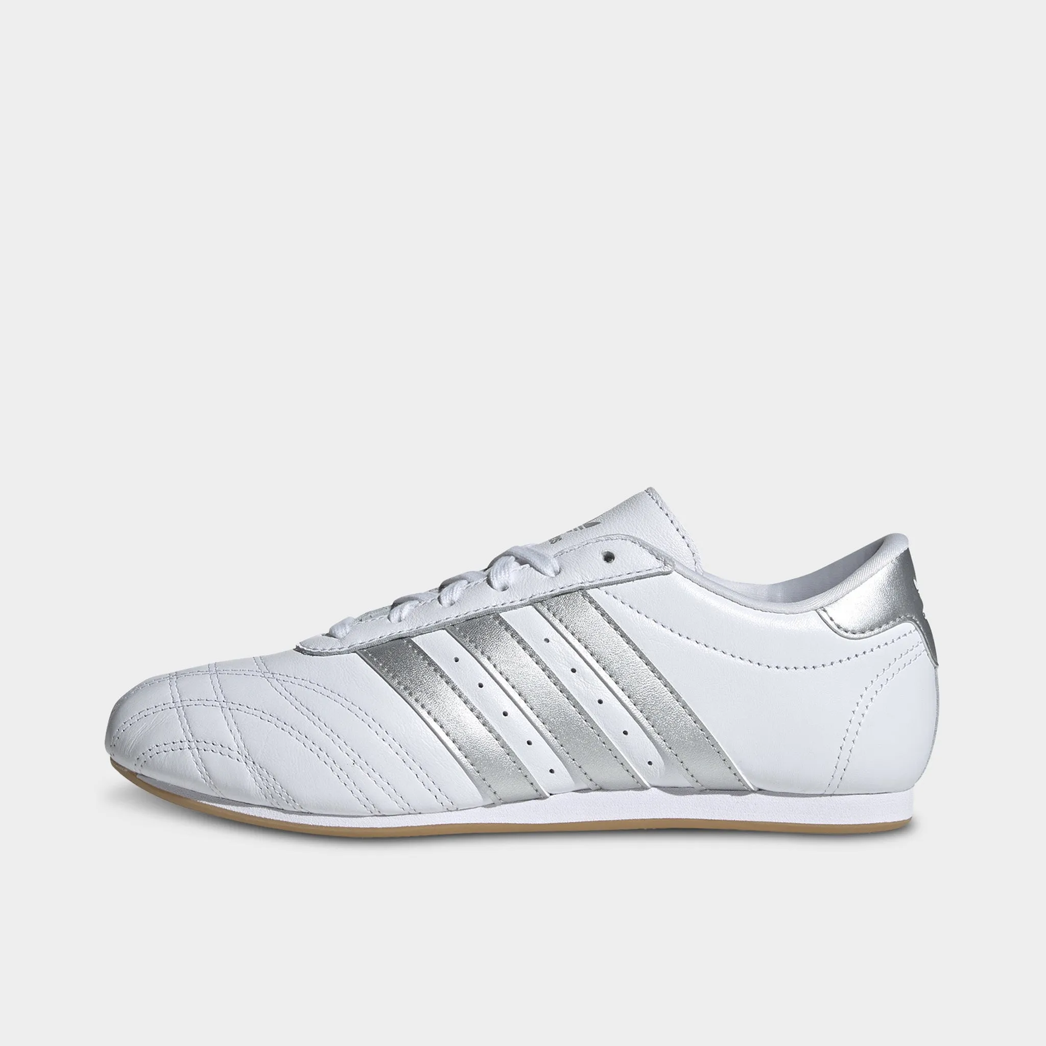 adidas Women's Taekwondo Lace White / Silver - Gum Road Fit