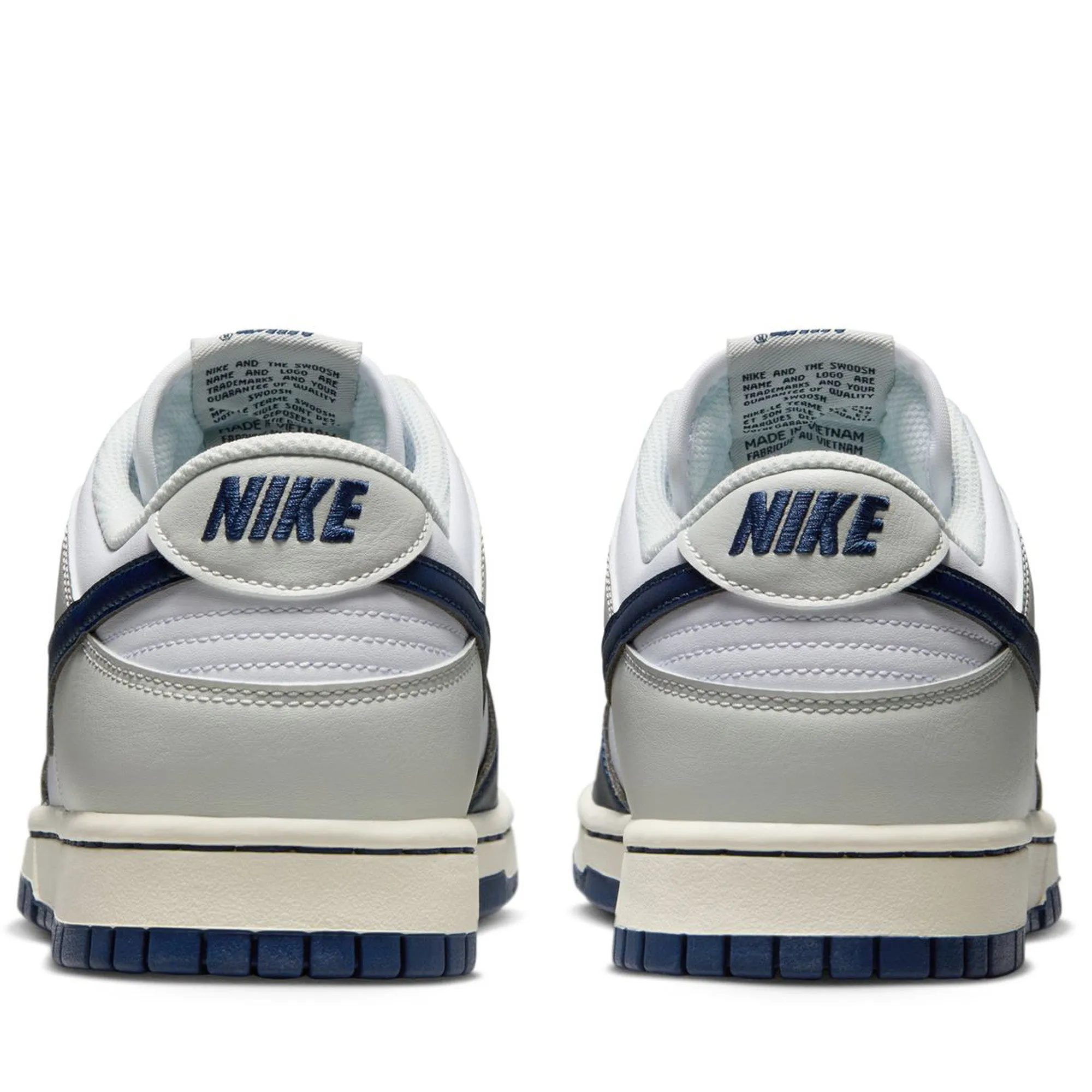 Nike Dunk Low Retro - White/Midnight Navy Comfort Linings