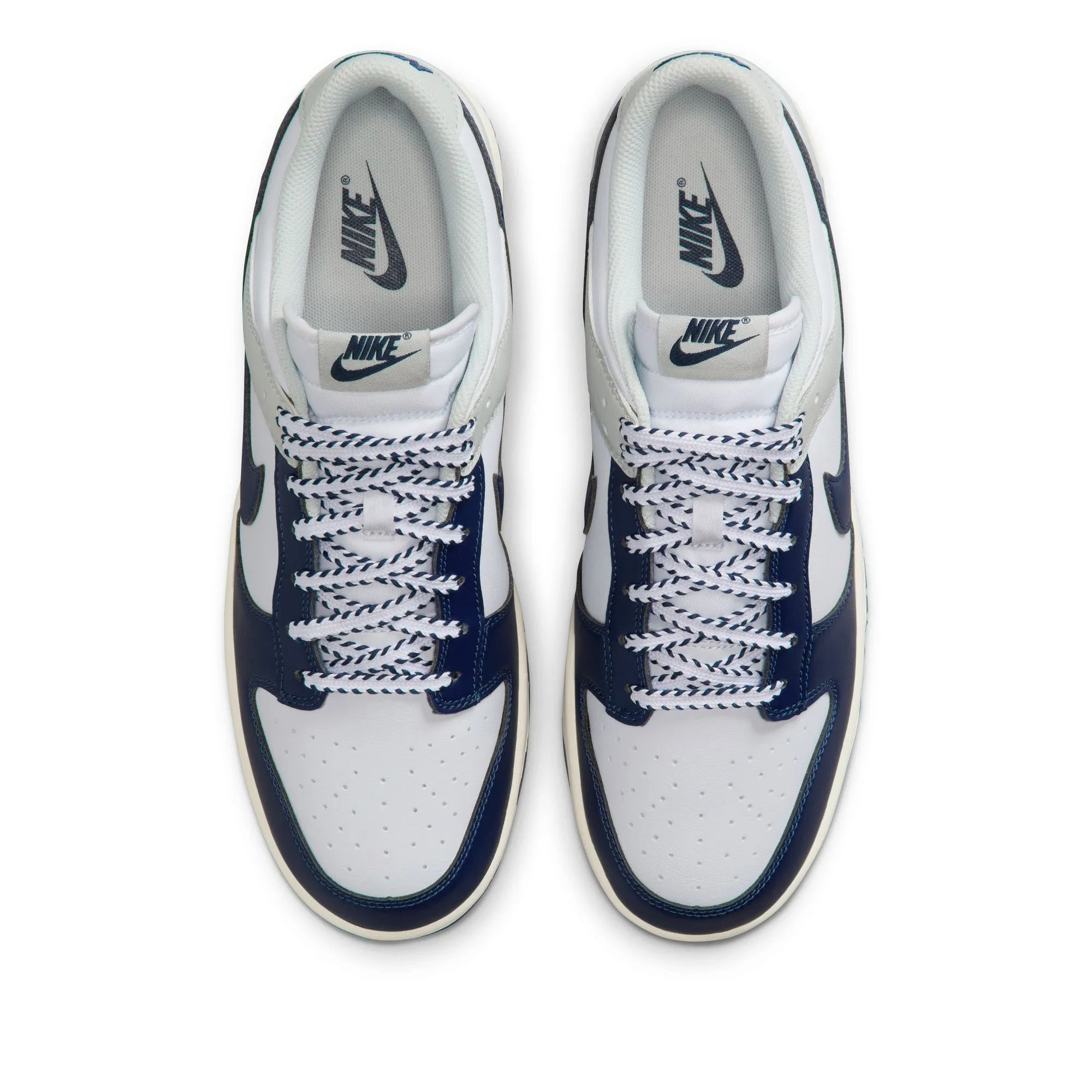 Nike Dunk Low Retro - White/Midnight Navy Power Moves
