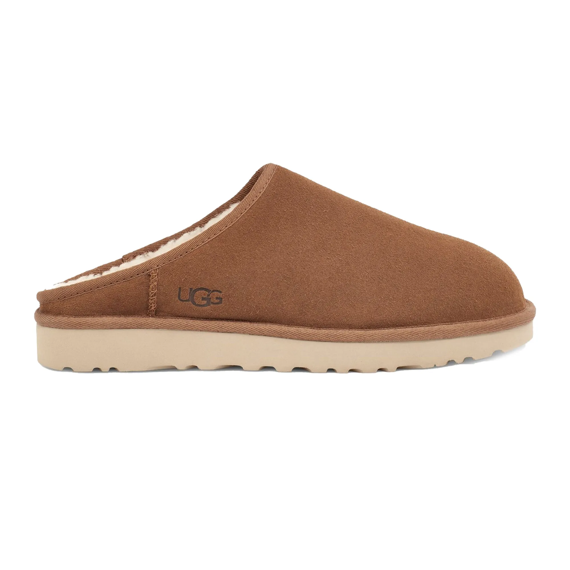 UGG Classic Slip-On 'Chestnut' Easy Beach Slip Elastic laces
