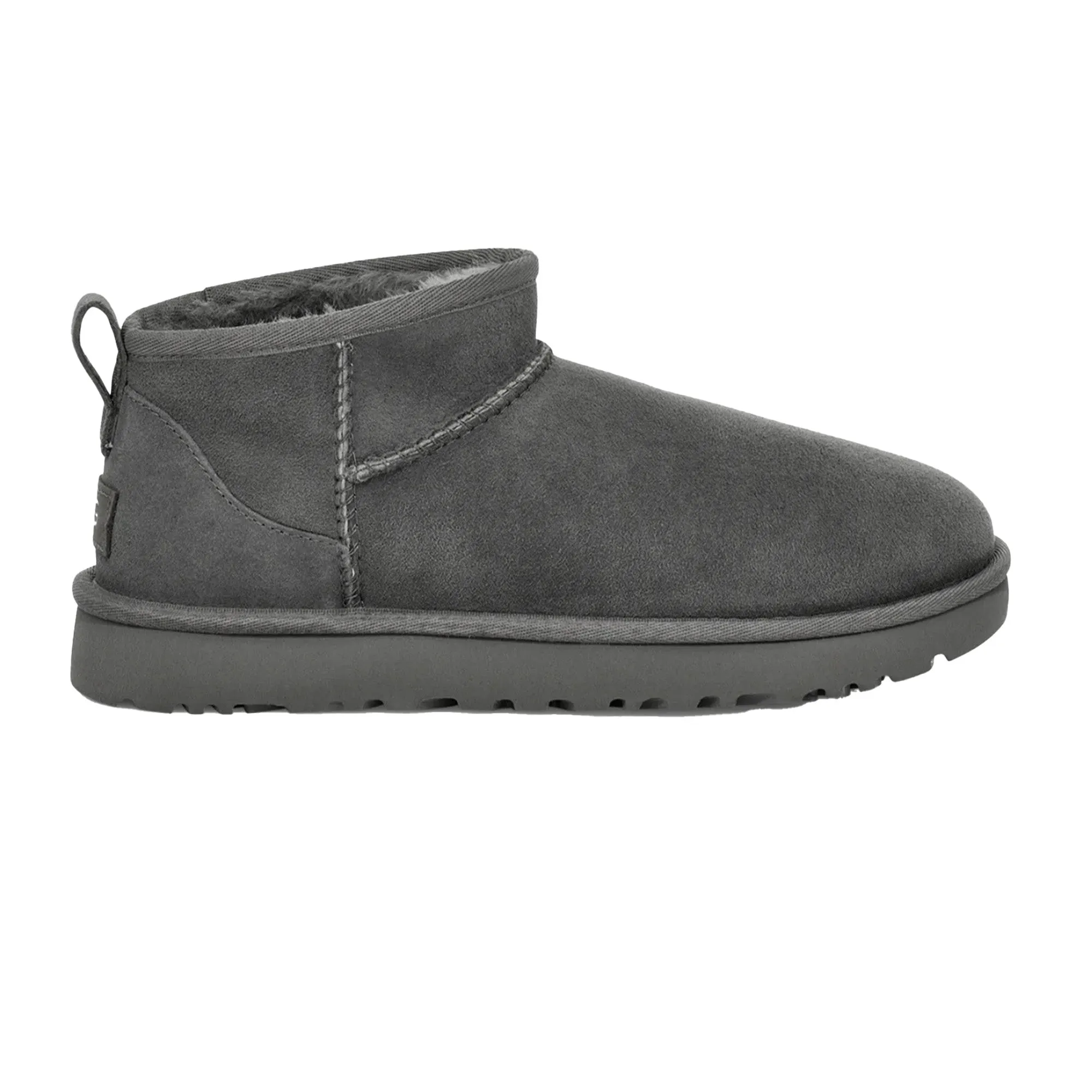 UGG Classic Ultra Mini Boot 'Grey' Women's (2025) Easy Beach Walk Breathable Footwear