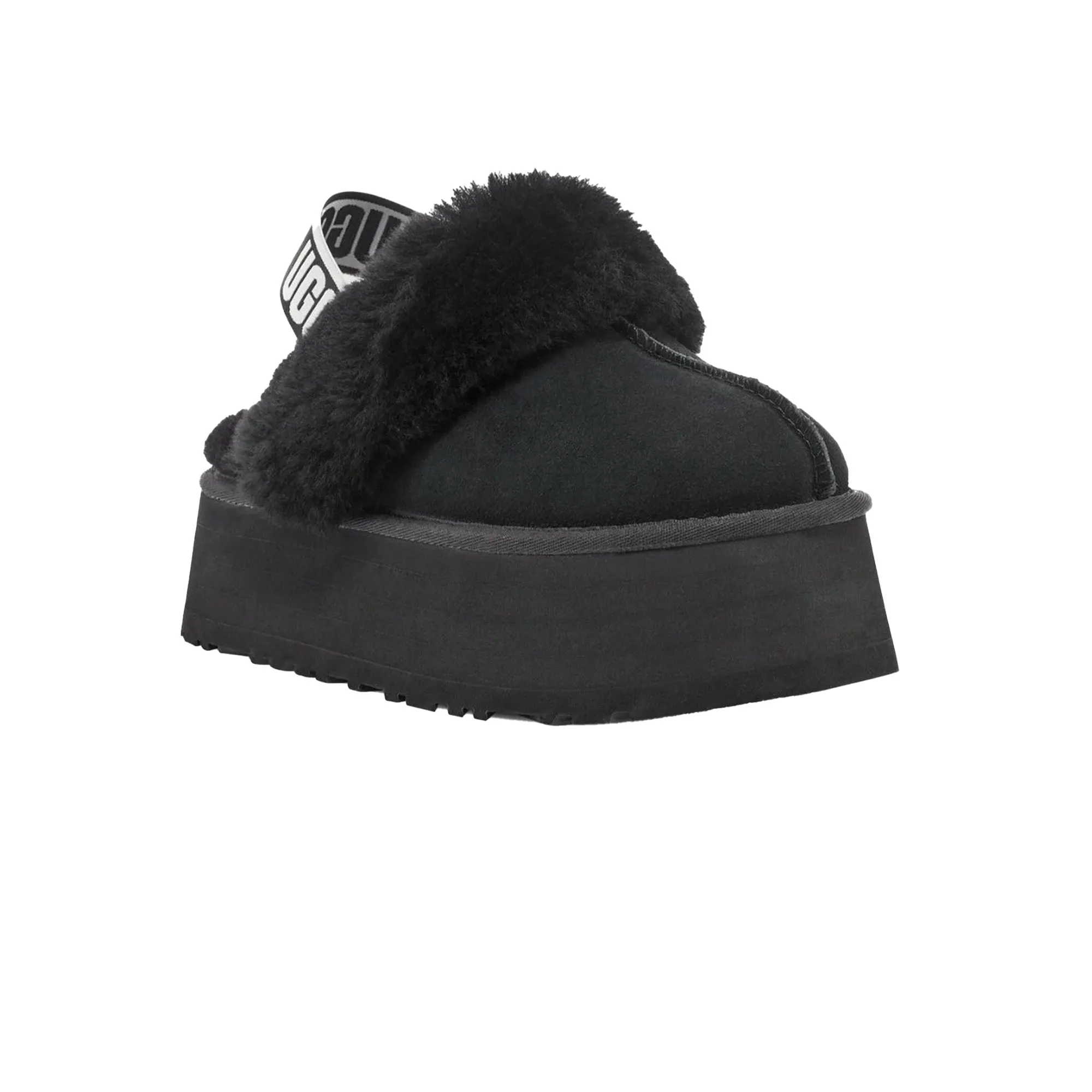 Strong Build UGG Funkette Slipper 'Black' Women's (2025)