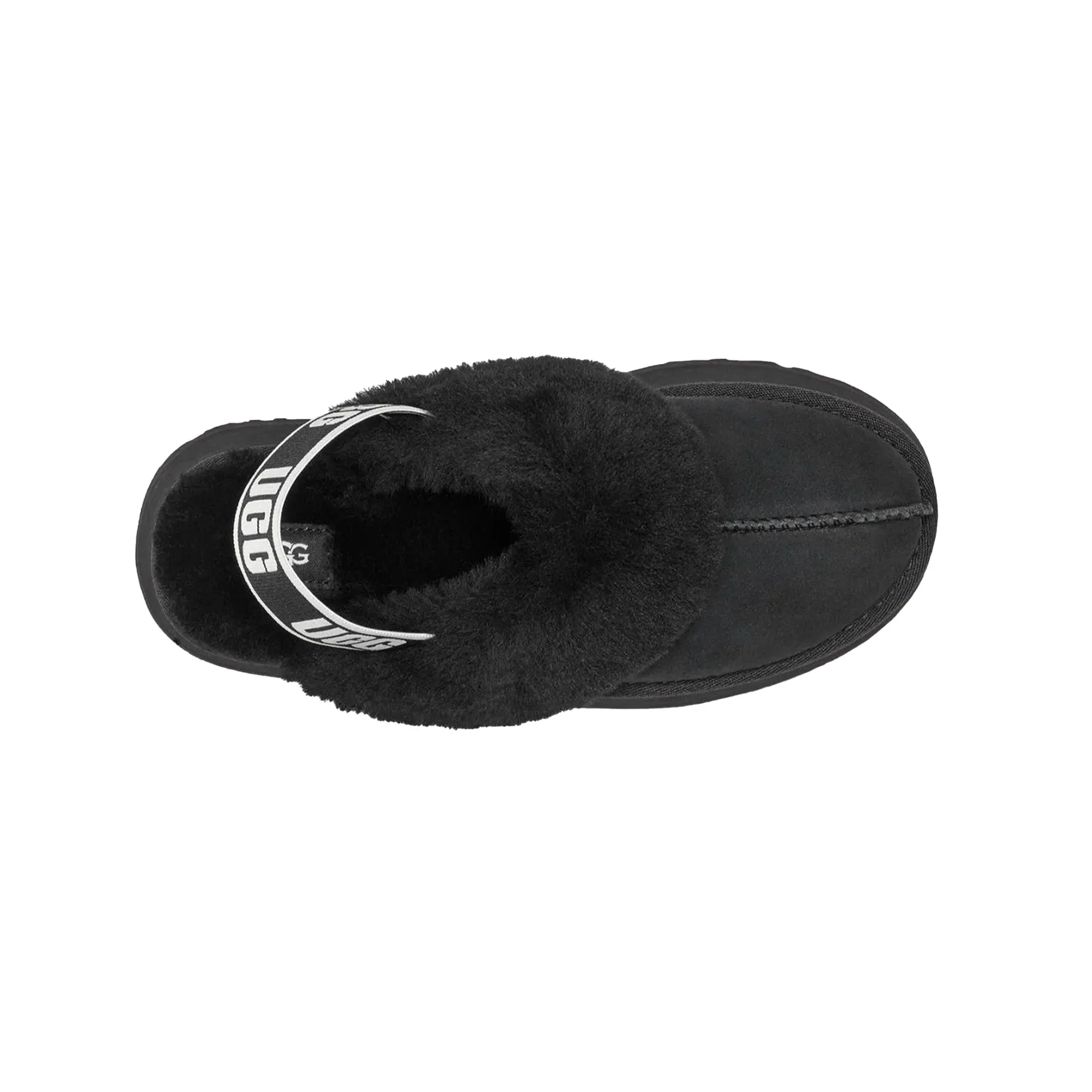 Stylish Footwear UGG Funkette Slipper 'Black' Women's (2025)