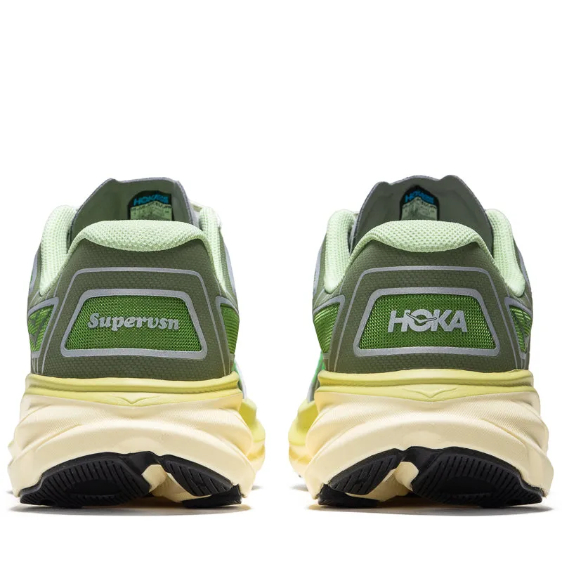 Supervsn x Hoka Clifton One9 - Green Flash/Limelight Functional Fit
