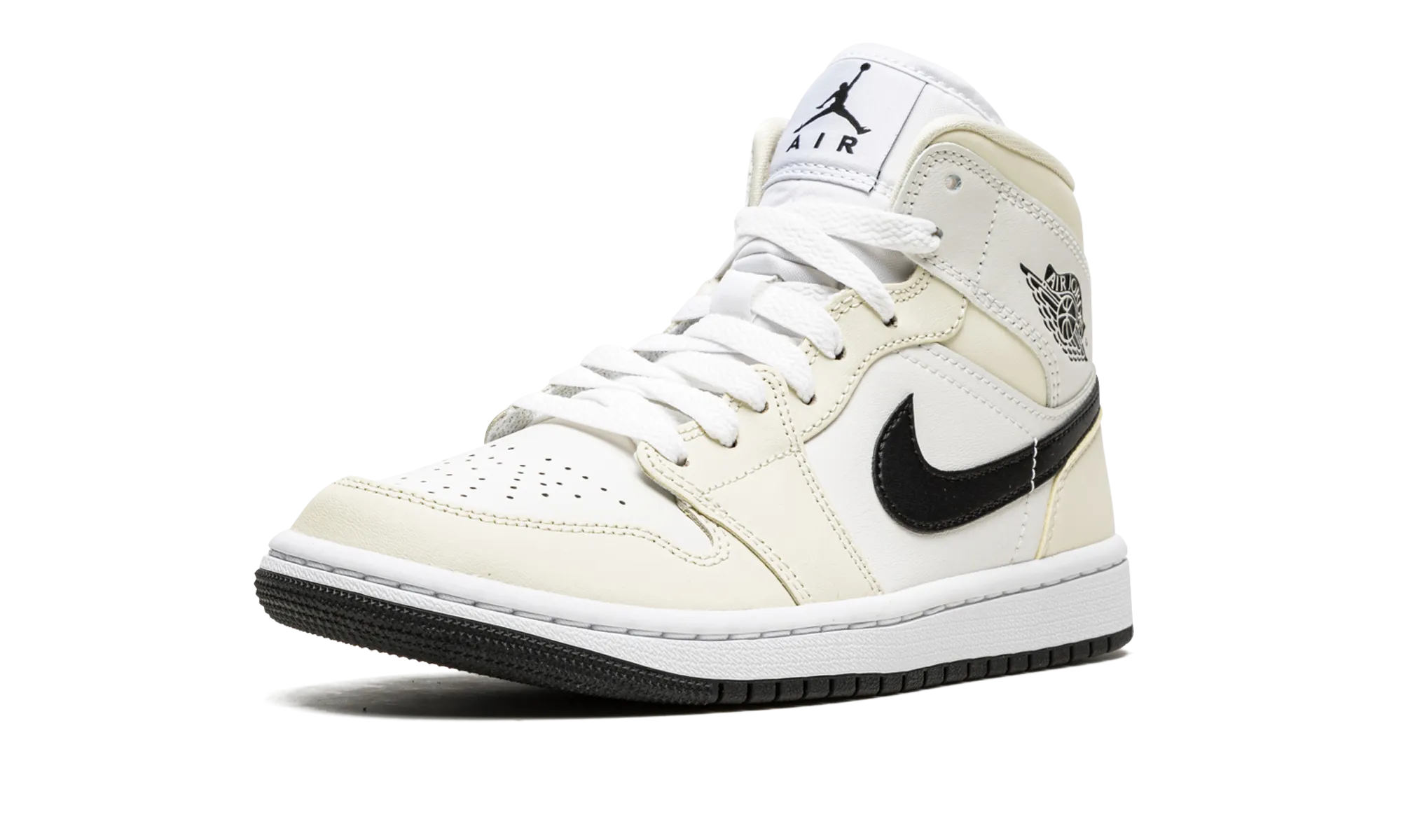 Low Impact AIR JORDAN 1 MID WMNS "Coconut Milk"
