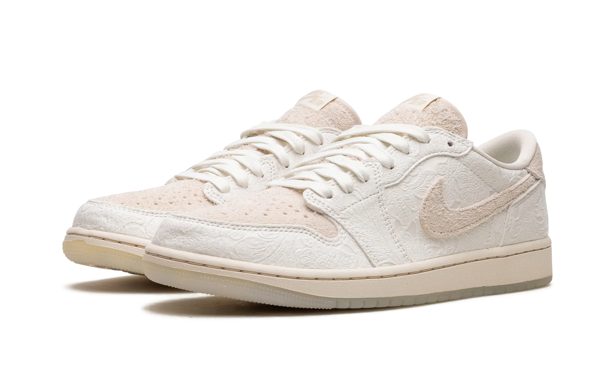 Air Jordan 1 Low OG "Chris Paul - Give Them Flowers" Lace   Up Style