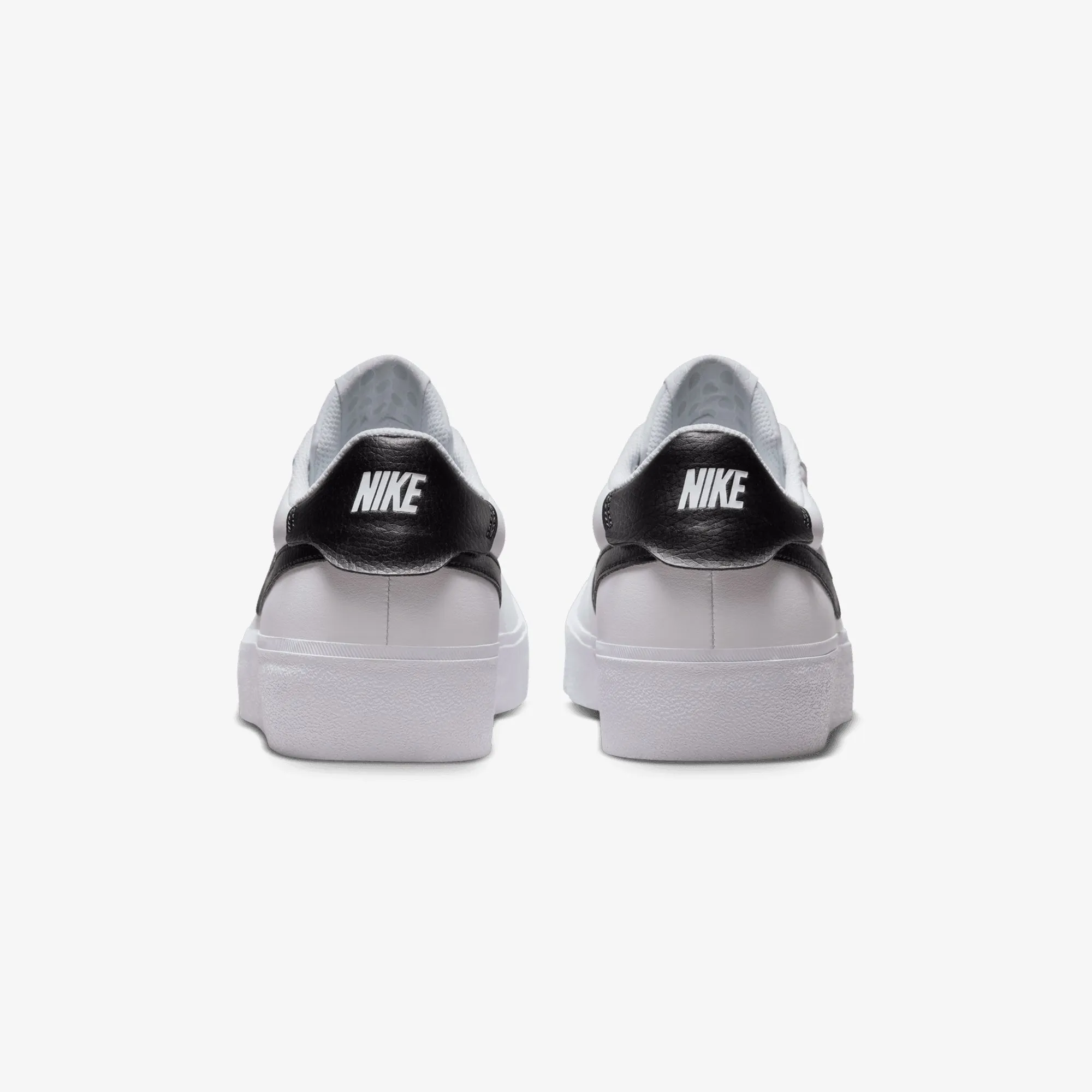 NarrowFit Multi Layer Midsole Nike | COURT SHOT { WHITE/BLACK