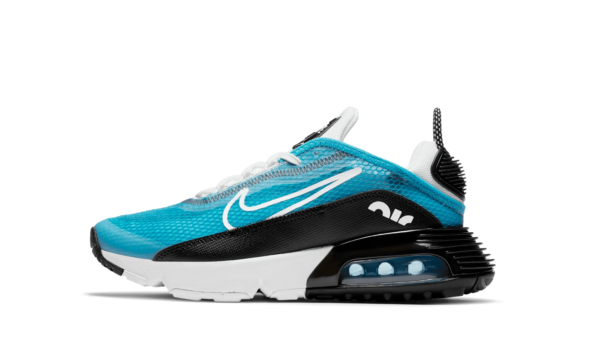 tapered toe - box impact - protection - mechanism shoes Air Max 2090 GS "Laser Blue"
