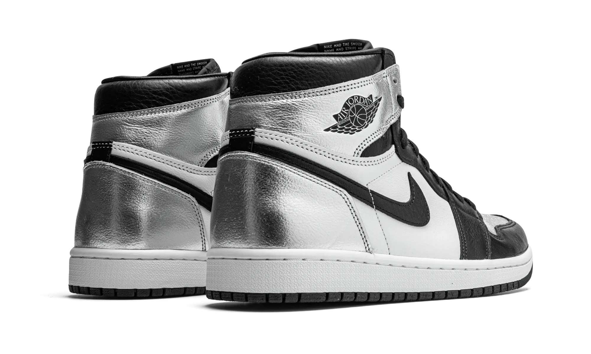 AIR JORDAN 1 RETRO HIGH OG WMNS "Silver Toe" Breathability Ergo Support