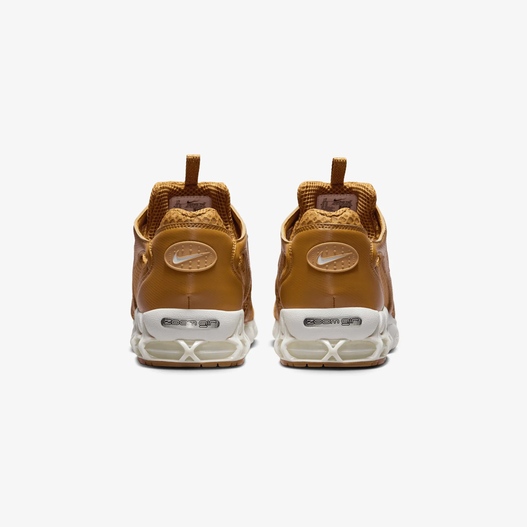 NIKE | AIR ZOOM SPIRIDON CAGE 2 { WHEAT/WHEAT-SAIL-GUM LIGHT BROWN High-Traction Sole Comfortable Tongue