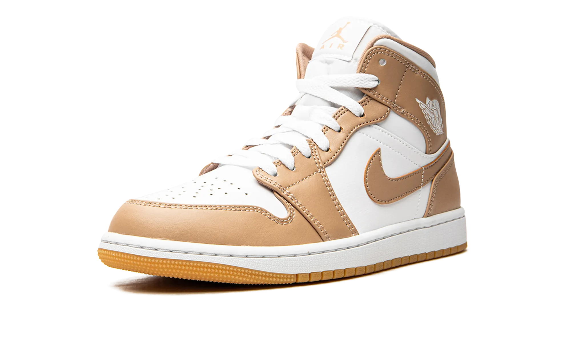 Air Jordan 1 Mid "Tan / Gum" ShockAbsorbing