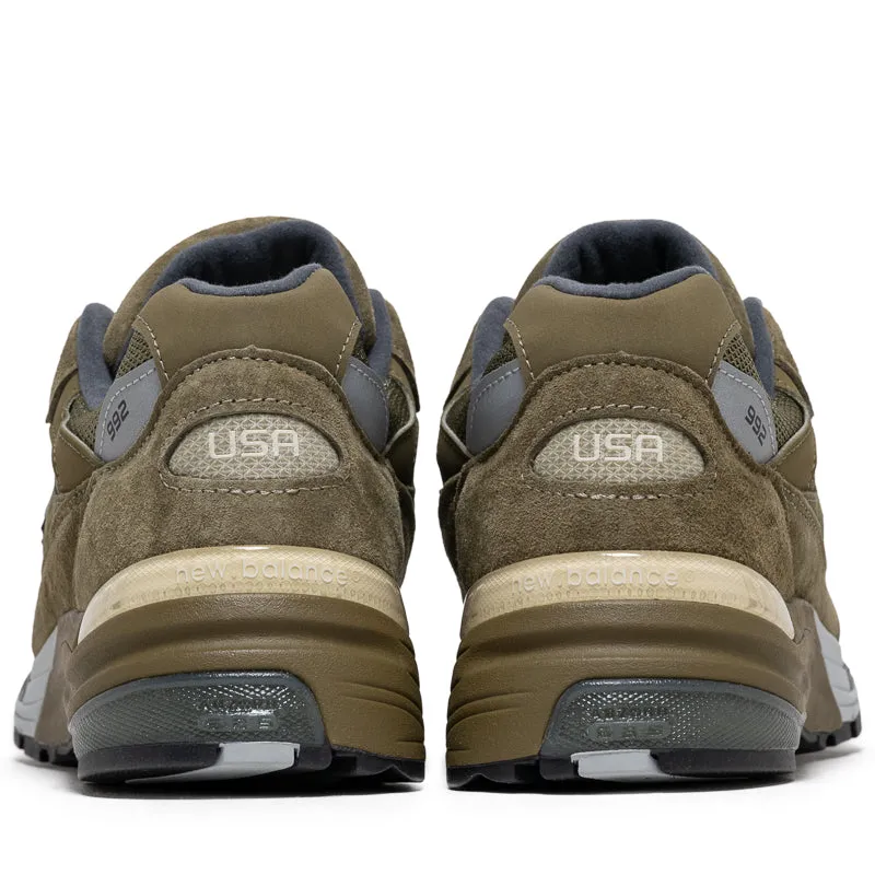Tensile Reinforcement New Balance Made in USA 992 - Dark Camo/Covert Green