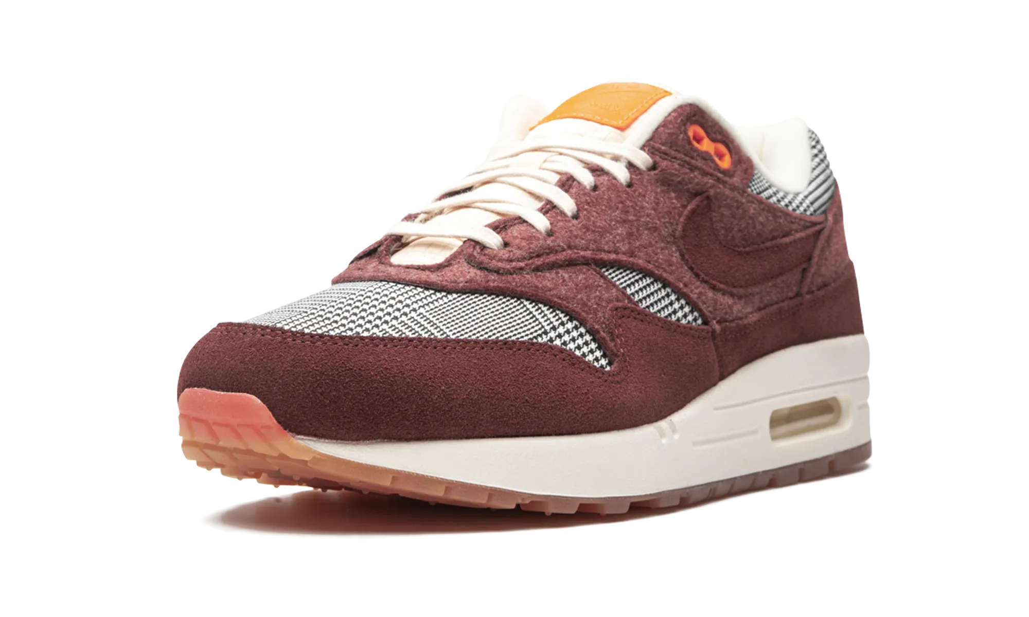 running in a mountain range shoes running in snow shoes Air Max 1 "Houndstooth"