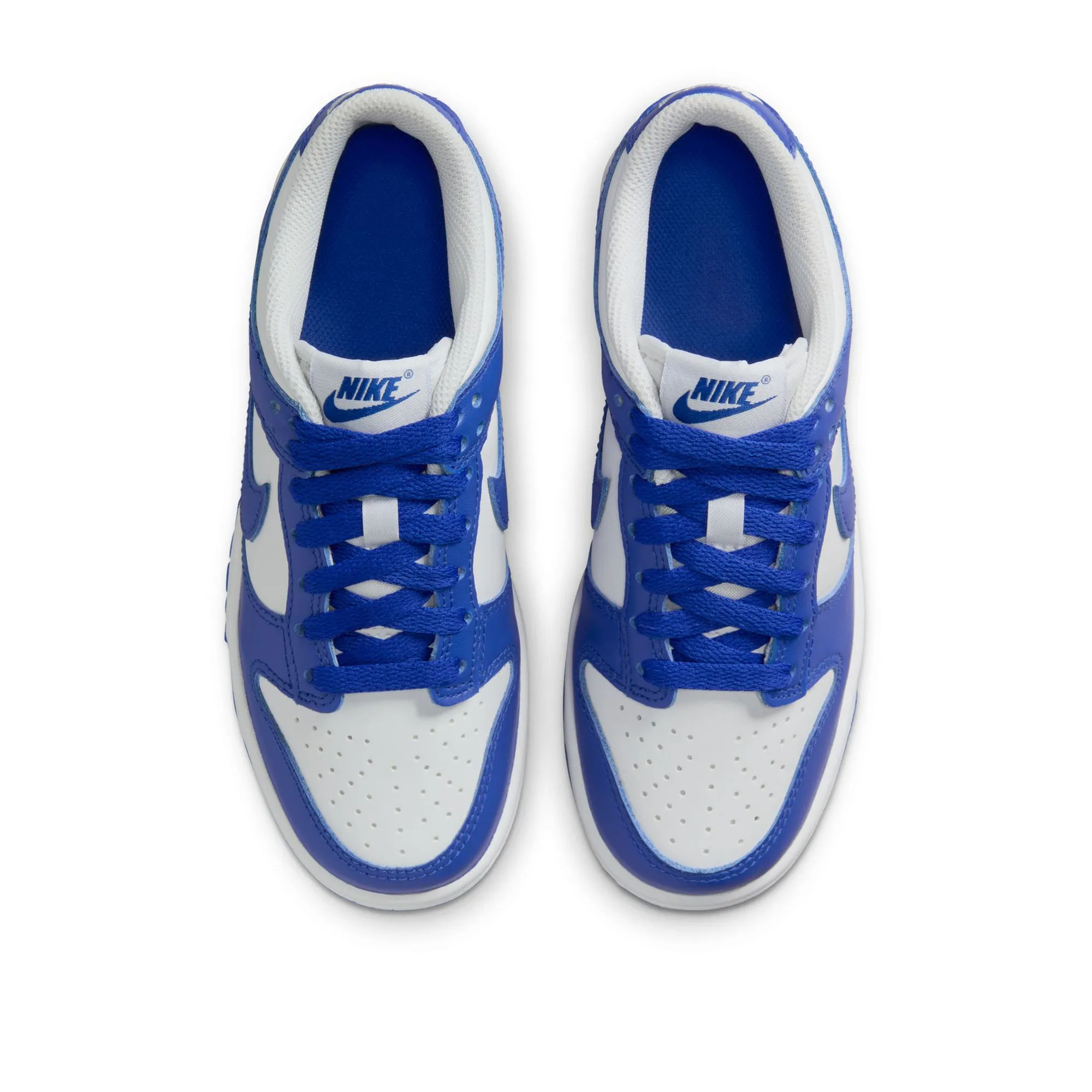 Boosted comfort Lightweight Midsole Nike Dunk Low (GS) - White/Hyper Royal