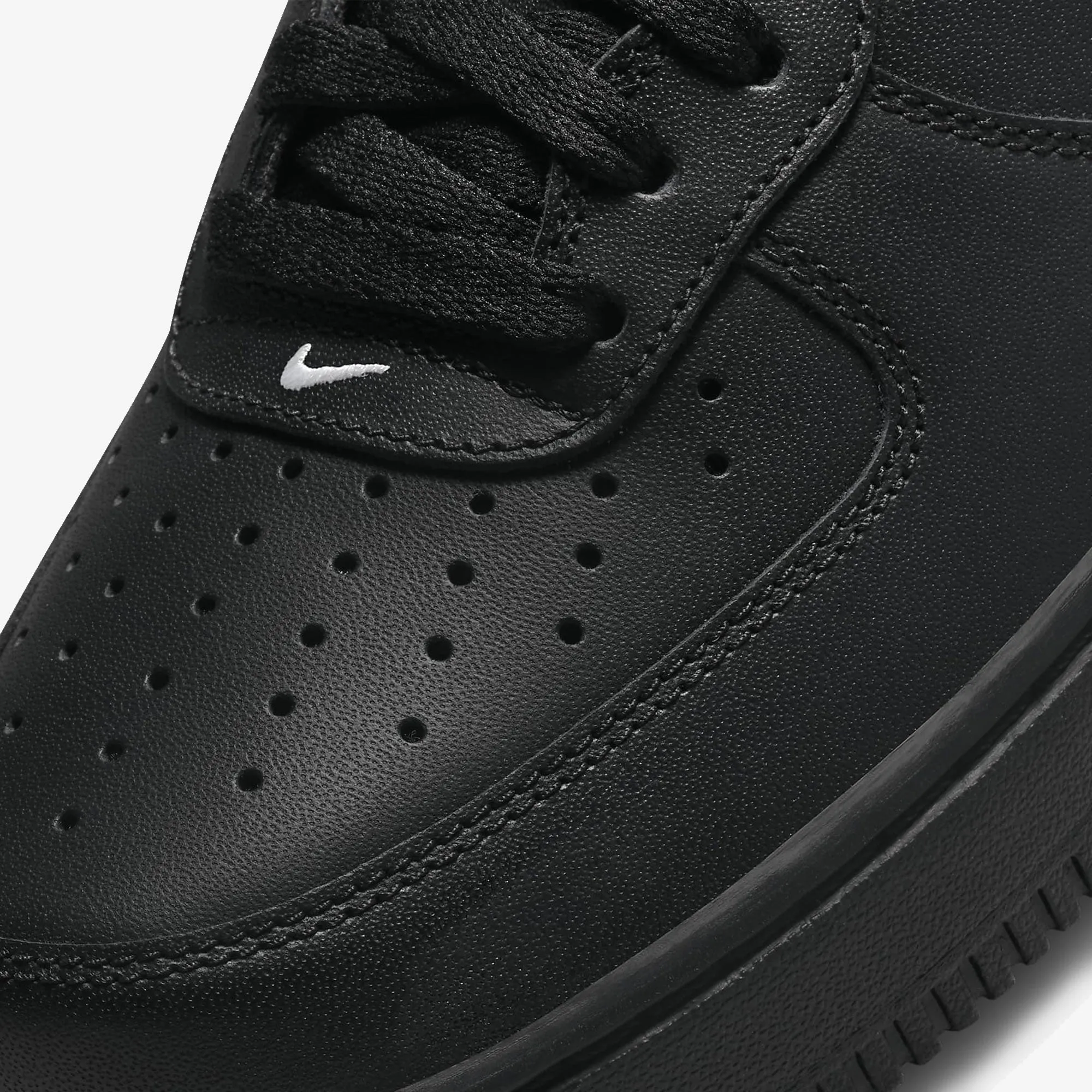 Modern Design breath easy NIKE | AIR FORCE 1 '07 { BLACK/WHITE-BLACK