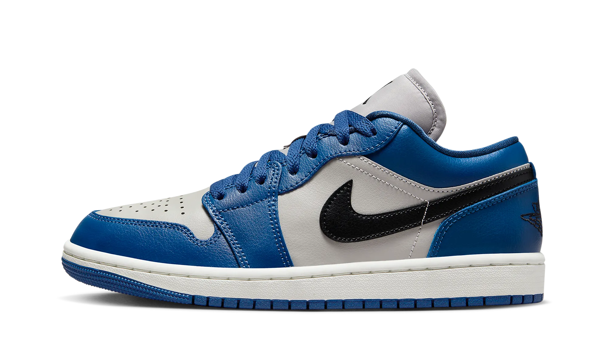 Air Jordan 1 Low WMNS "French Blue" Tear Resistant Upper