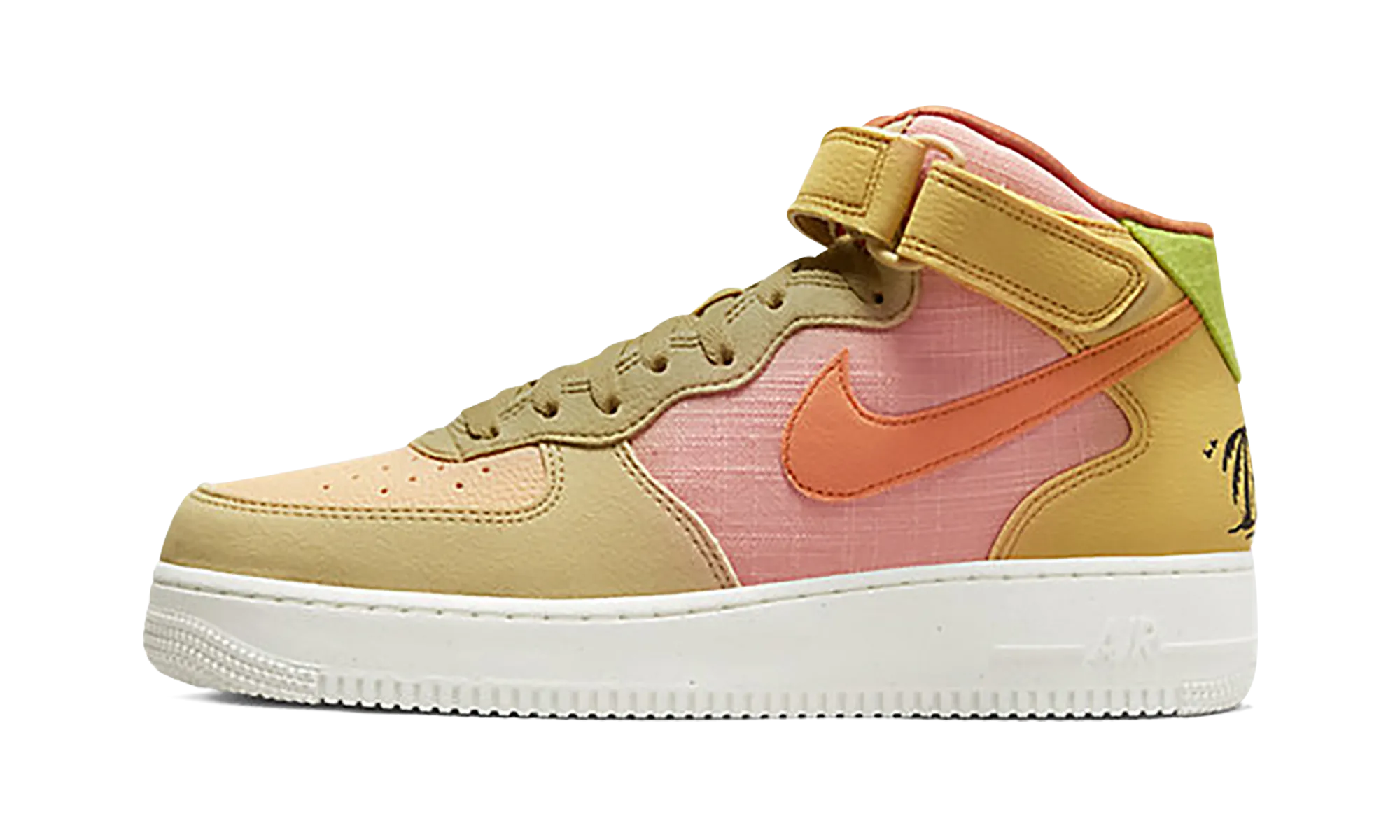Air Force 1 Mid 07 NN "Sun Club" Creative Edge Comfortable fit