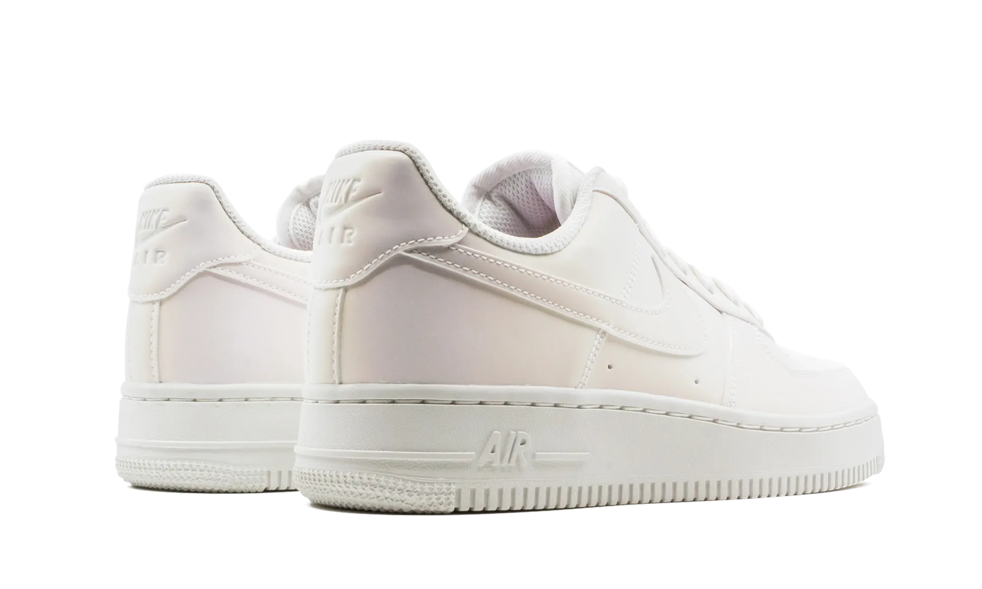 AIR FORCE 1 '07 MNS WMNS "Reflective White" Street Style Speedy Ride Fit