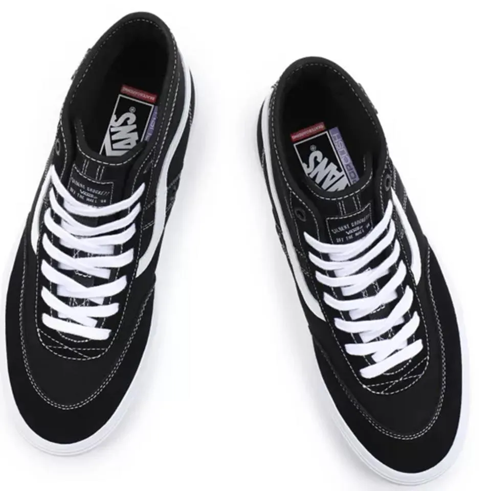 Vans Crockett High Pro - Black/White dancing - specific features