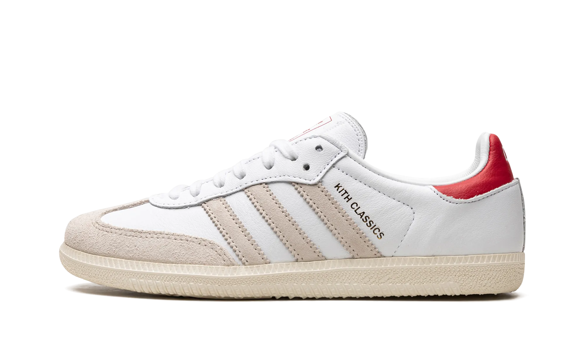 Flip Step Flexible Support Samba Kith "Kith Classics Program White Red"
