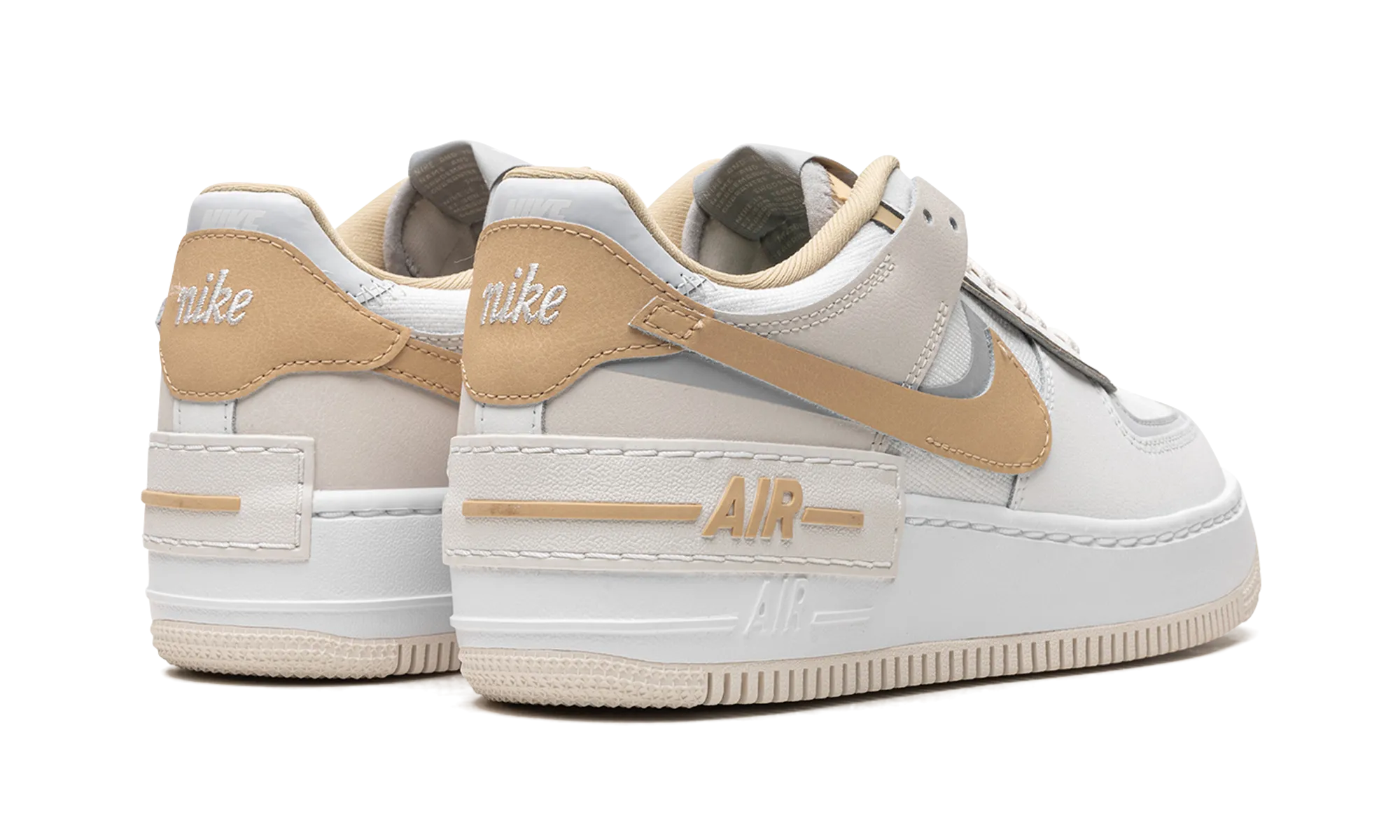 Comfort Fit System NIKE AIR FORCE 1 LO SHADO WMNS "Sail Tan"