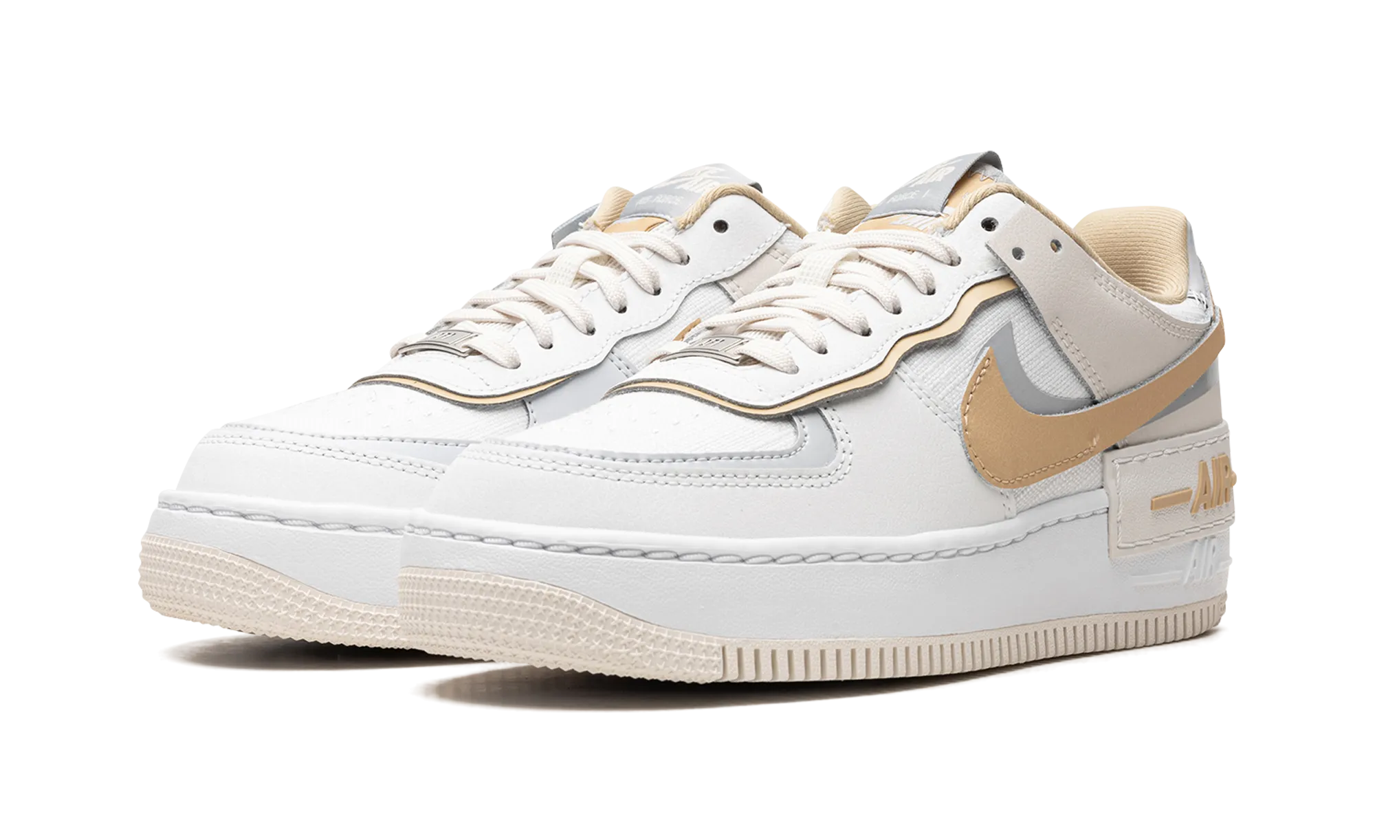 NIKE AIR FORCE 1 LO SHADO WMNS "Sail Tan" Action Mode Pro Ride Fit