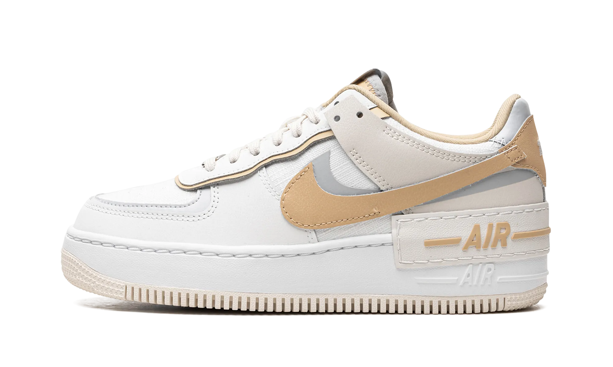 Skater Life Ready Skater Fit NIKE AIR FORCE 1 LO SHADO WMNS "Sail Tan"