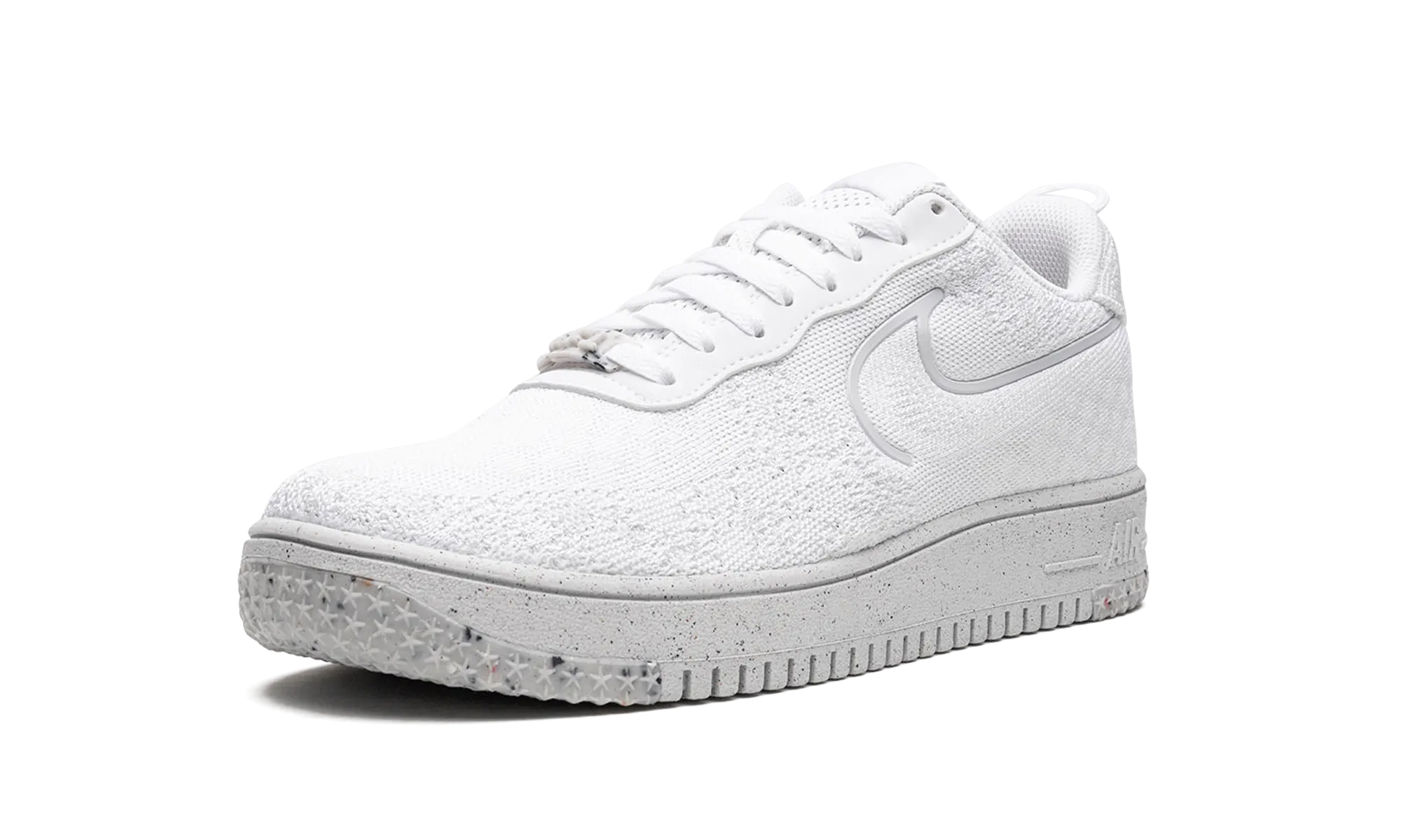 Air Force 1 CRATER FLYKNIT NN "Whiteout" Skateboarding Fit