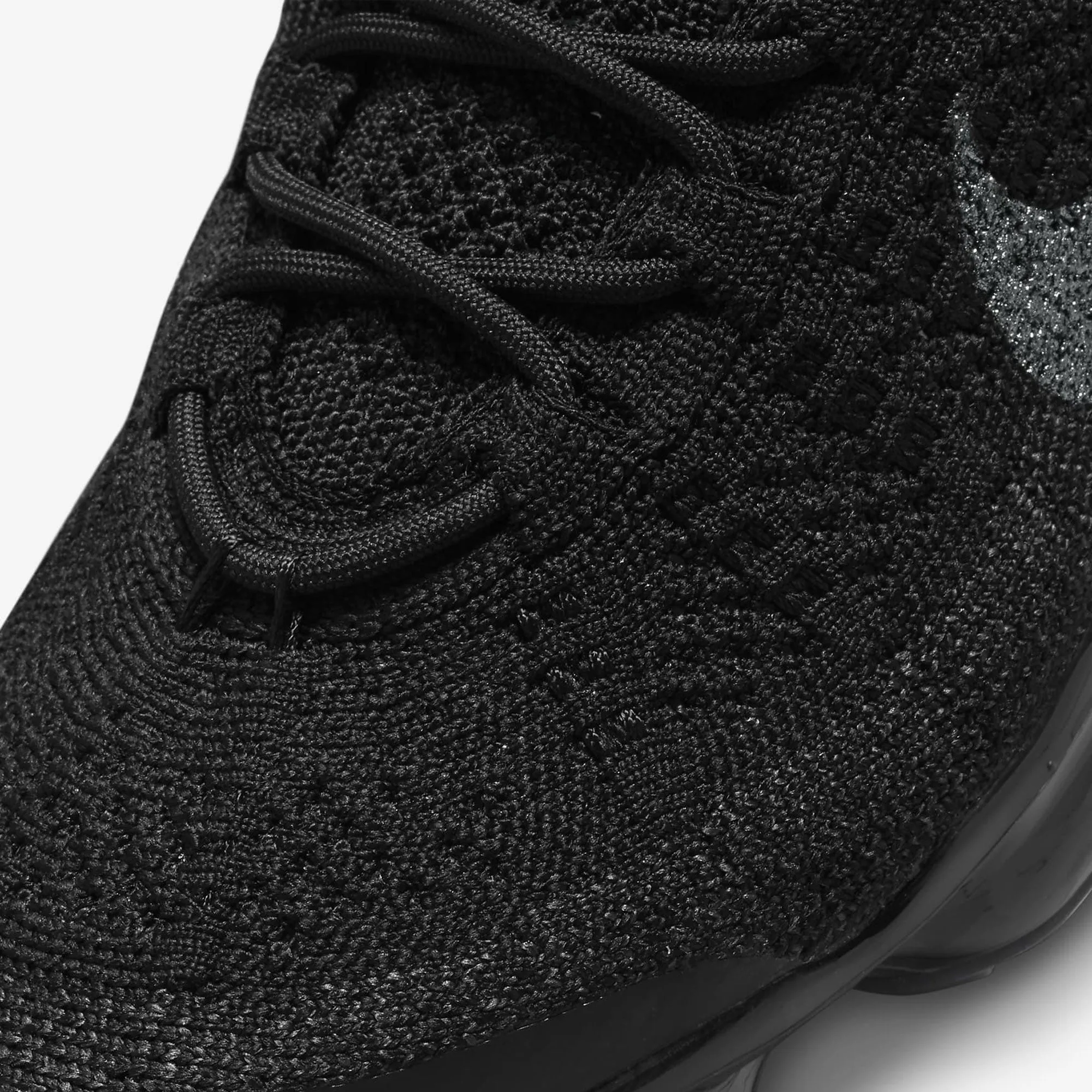 Nike | AIR VAPORMAX 2023 FLYKNIT  { BLACK/ANTHRACITE-BLACK clean design Basic Tone