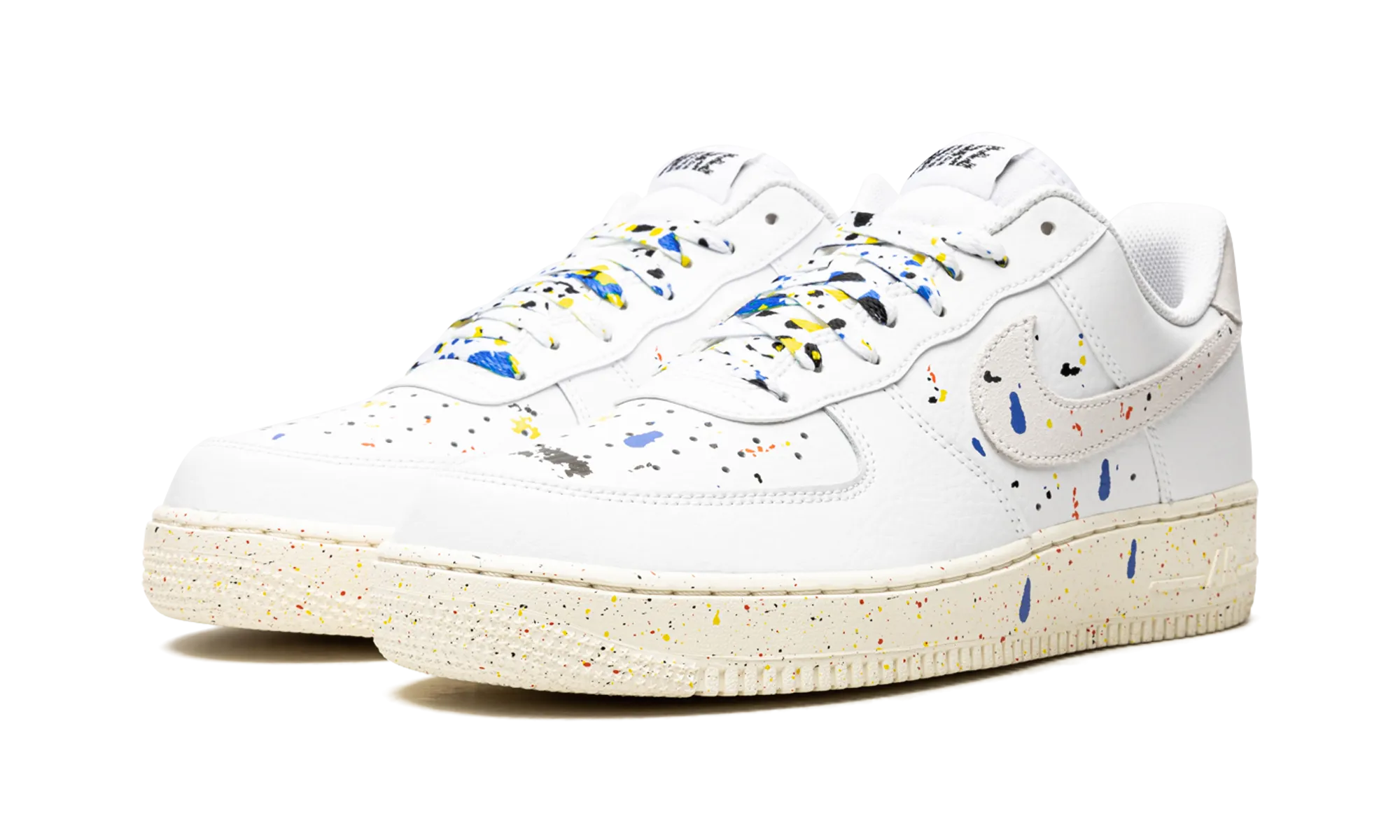 Air Force 1 '07 LV8 "Paint Splatter" Soft Pad Leather Upper