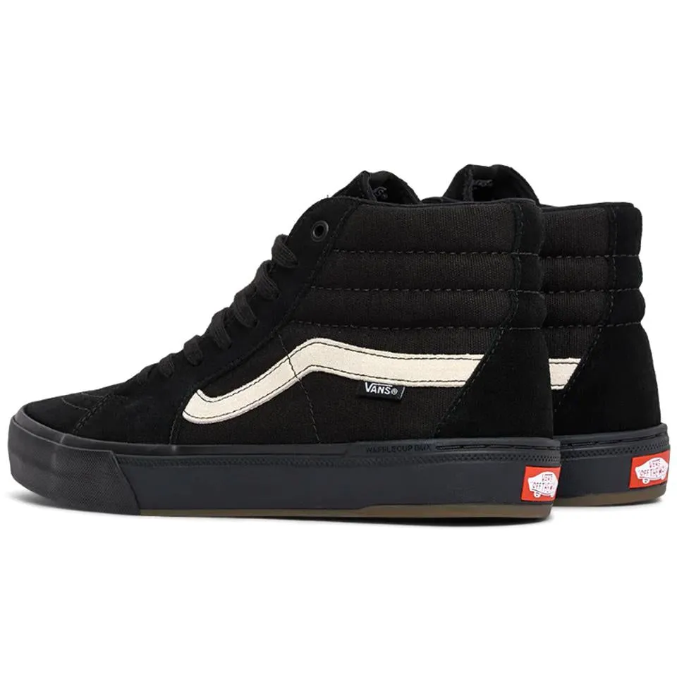 Responsive Cushion Rugged Grip Vans BMX Sk8-Hi - Black/Black