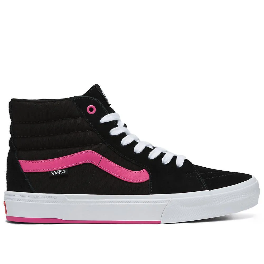 Slim breathability handmade - quality - level Vans BMX Sk8-Hi - Black/Magenta
