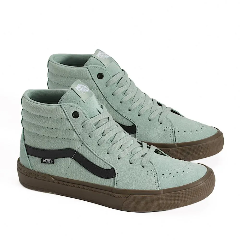 Vans BMX Sk8-Hi - Gum Gray Olive Structured shock absorption most yoga