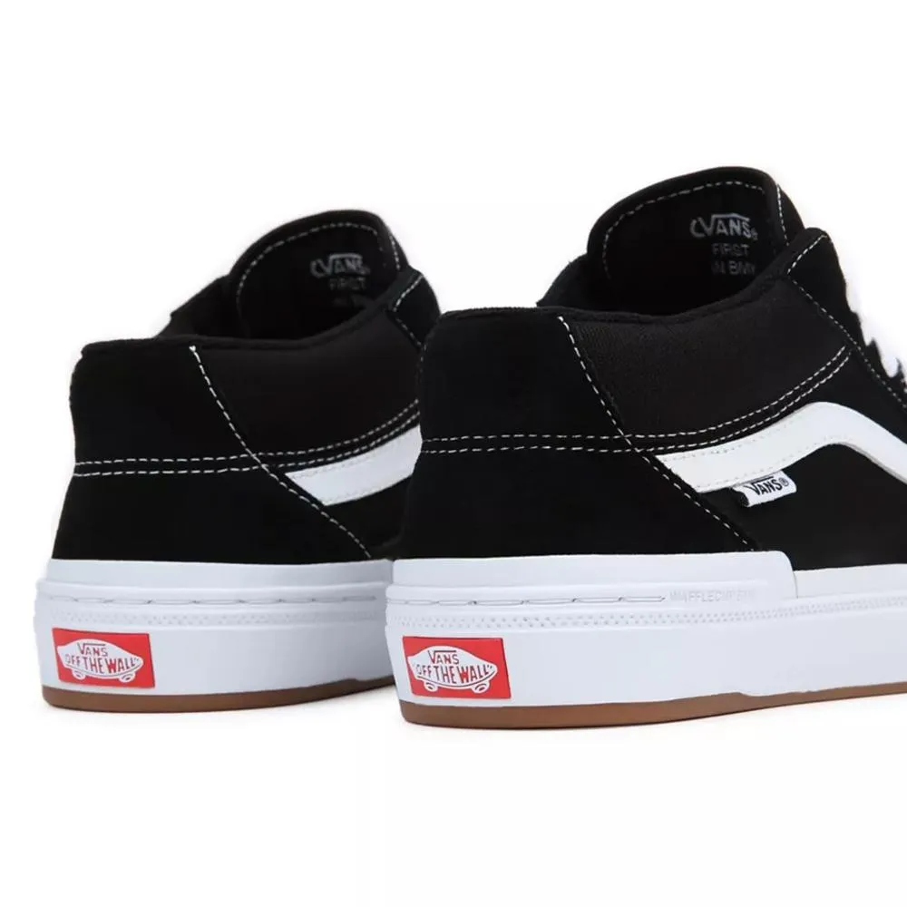 Vans BMX Style 114 - Black/White Toe Space Grip Control