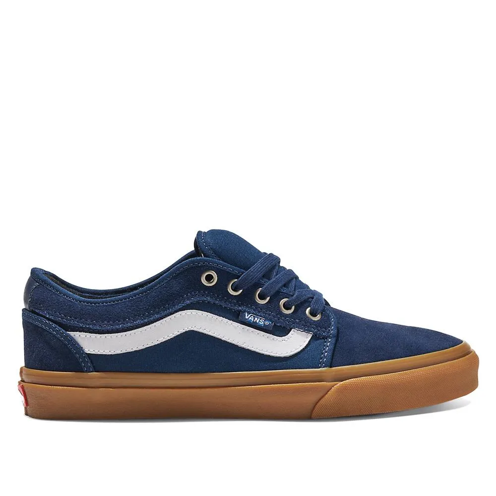 Vans Chukka Low Sidestripe - Navy/Gum professionals - specific functions Cone Heel