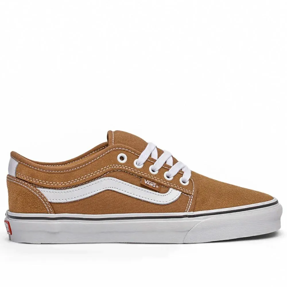 Gum Sole Vans Chukka Low Sidestripe - Tobacco Brown