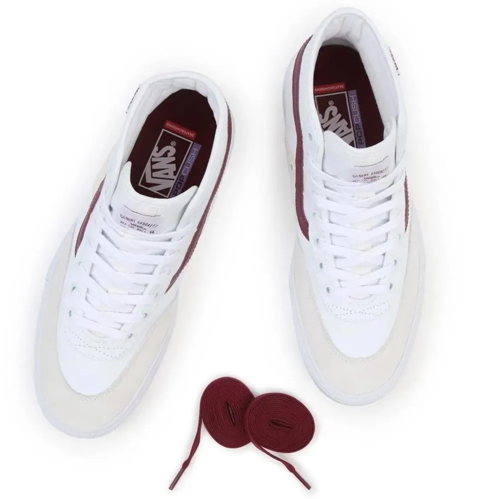 Vans Crockett High - White/Red spring styles