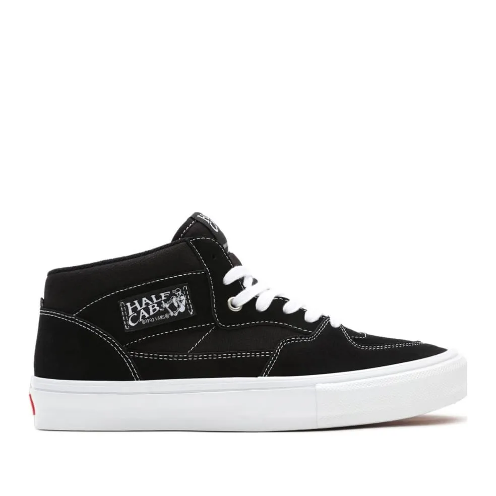 Vans Half Cab Pro Black/ White Shoes Log Path
