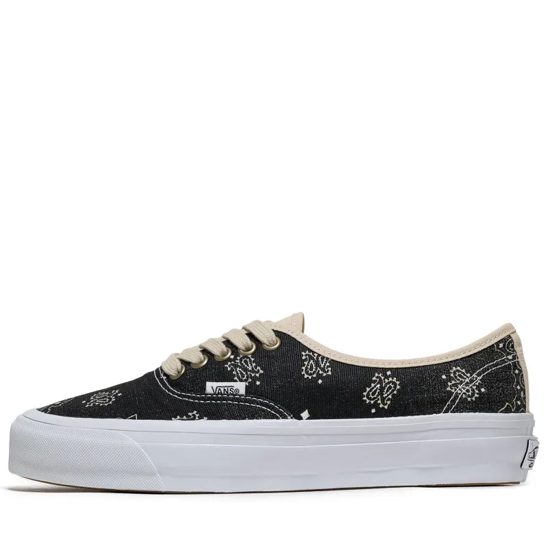 Simple Outline Flexible Design Vans LX Authentic 44 - Faded Paisley Black