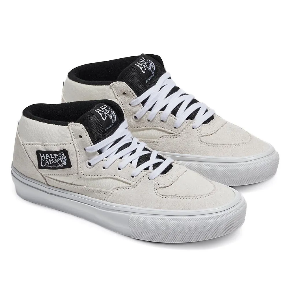 Vans Skate Half Cab - White/Black Quick-Dry