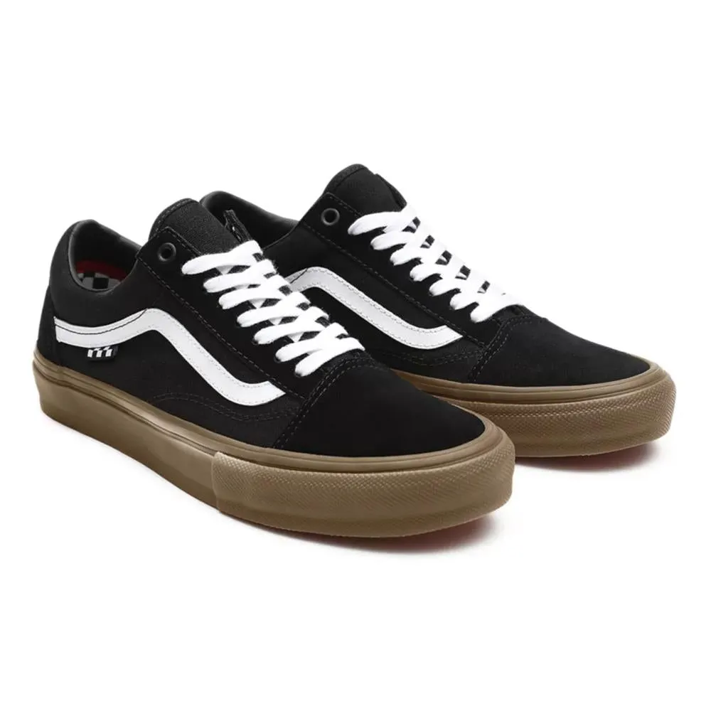 real Lace Closure Vans Skate Old Skool - Black/Gum