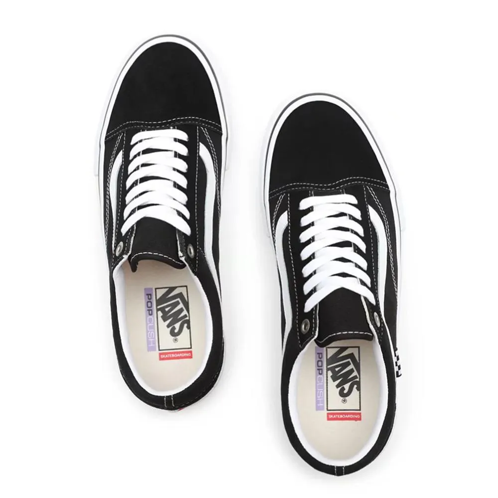 Board Ready Vans Skate Old Skool Pro - Black/White