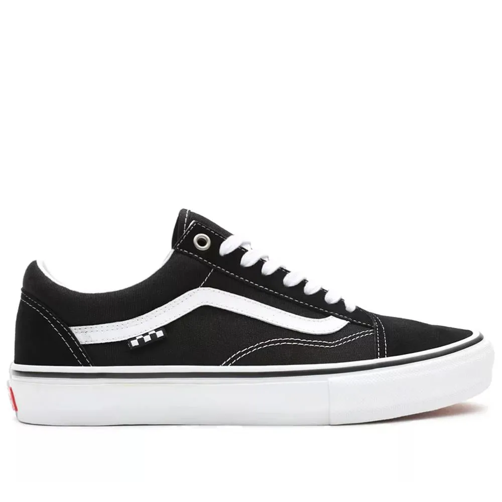 Vans Skate Old Skool Pro - Black/White Flexible Material