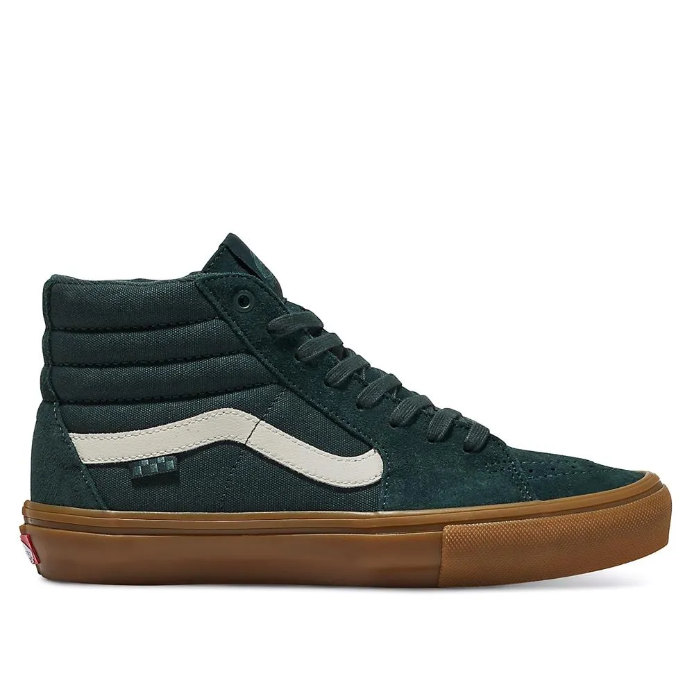 Distinctive materials All-Season Wear Vans Skate Sk8-Hi - Dark Green/Gum