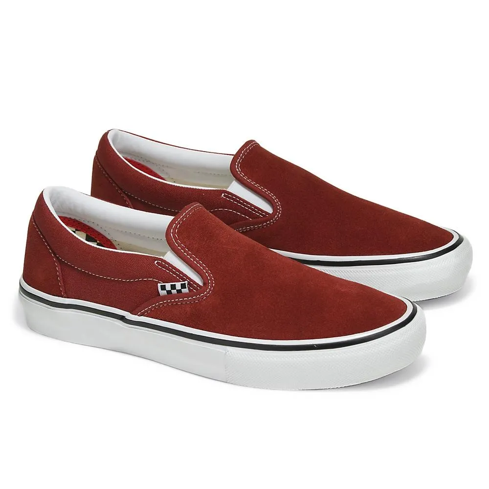Vans Skate Slip-On - Brick longest indispensable