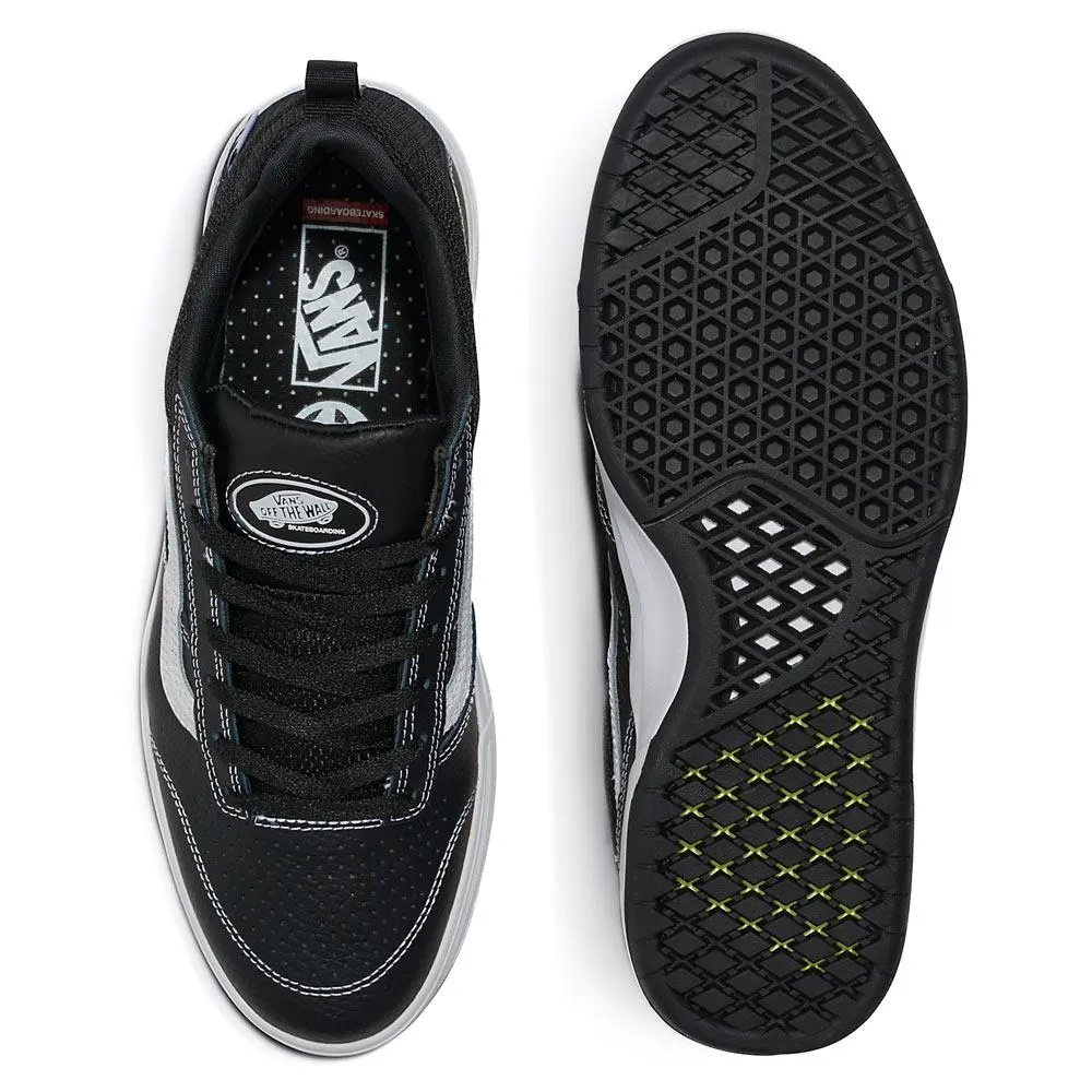 Vans Zahba Leather - Black/White Skater Look
